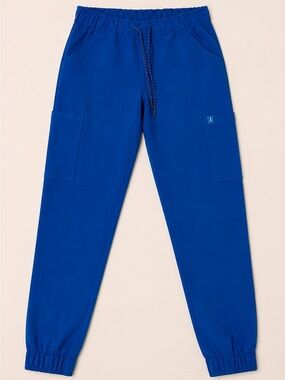 Jaanuu Electric Blue Cargo Joggers